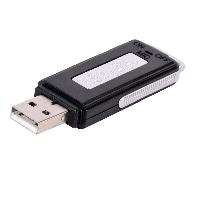 Portable USB Recorder 8GB Voice Recorder Mini Digital Voice Recording U Disk Audio Recorder With Mic Rechargeable