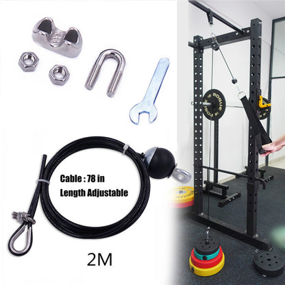 Fitness equipment accessories wire rope