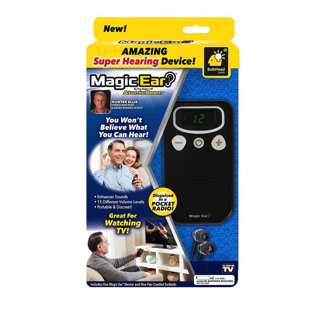 Digital display mobile hearing aid booster sound