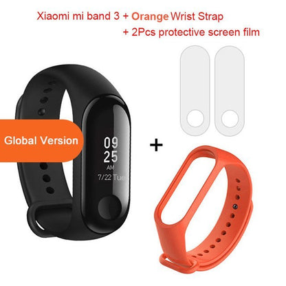 Global Version Xiaomi mi band 3 Fitness Tracker Smart Bracelet 0.78 OLED Touch Screen 50M Waterproof miband 3 Xiomi band 3