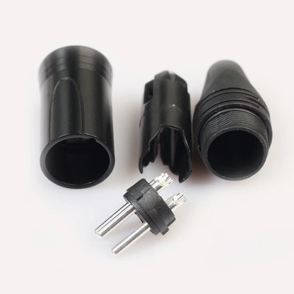 10pcs 3Pin XLR Audio Cable Connector MIC Male Plug Female Jack Professional Microphone Wire Connector Power Adapter