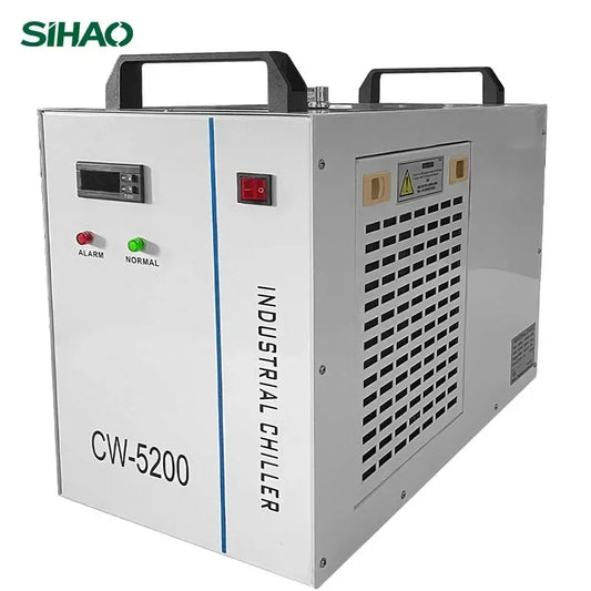 VEVOR Laser Engraving Machine Chiller Thermolysis Industrial Water Cooler 60W-130W CO2 Glass Tube CNC Spindle Cooling