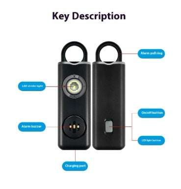 Female Defense Airtag Positioning Tracker